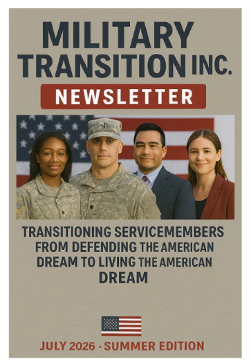 Military Transition Newsletter